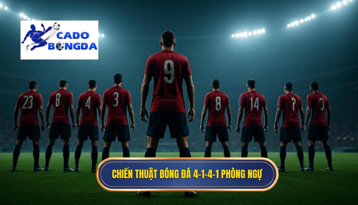 Tổng quan về Chiến thuật bóng đá 4-1-4-1 phòng ngự