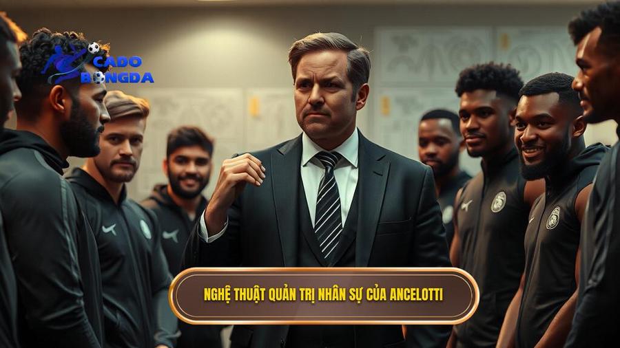 Nghệ thuật quản trị nhân sự của Ancelotti