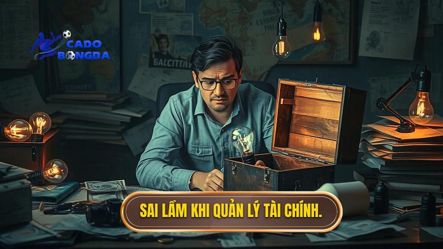 Sai lầm khi quản lý tài chính.