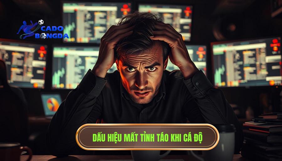 Những biểu hiện của việc mất tỉnh táo khi cá độ